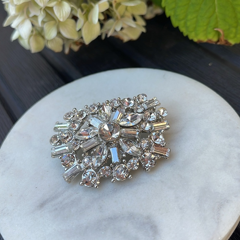 Rhinestone Cluster - Sew on Trim